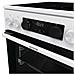 Cucina Elettrica GEC5C41WG 4 Zone Cottura Forno Elettrico Multifunzione Ventilato Classe A Dimensioni 50 x 59.4 cm Colore Bianco - Foto miniatura 3