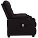 Poltrona Reclinabile Elettrica Nera In Similpelle - Foto miniatura 4