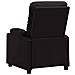 Poltrona Reclinabile Elettrica Nera In Similpelle - Foto miniatura 5