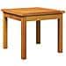 Tavolino  45x45x38 cm in legno massello di acacia - Foto miniatura 5