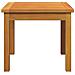 Tavolino  45x45x38 cm in legno massello di acacia - Foto miniatura 6