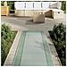 Tappeto da Esterno ARAKIL Verde 80x250 cm in PP - Foto miniatura 3