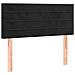 Letto a Molle con Materasso e LED Nero 100x200 cm in Velluto - Foto miniatura 7