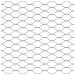 Recinzione Esagonale  Grigio 1.4x25 m Acciaio, Pali per Recinzione  13 pz Grigio Ø32 mm 190 cm Acciaio Zincato - Foto miniatura 8