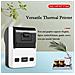 Stampante Termica Bluetooth Hd Standard Ue Da 58 Mm - Stampa Di Ricevute Compatta E Ad Alta Velocità White - Foto miniatura 3