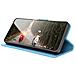 Custodia A Portafoglio Per Huawei Y6s / Y6 2019 E 8a Con Supporto E Linguetta, Azzurro - Foto miniatura 2