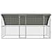 Gabbia per polli Argento 400 x 200 x 198.5 cm Acciaio zincato - Foto miniatura 3