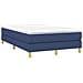 Giroletto a Molle con Materasso Blu 120x190 cm in Tessuto - Foto miniatura 1