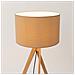 Lampada Da Terra Natt Beige Sl. 1905 - Moderno Lampada Da Terra Tortora /legno Naturale 140x77x77 Cm - Foto miniatura 6