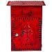 Cassetta Postale In Metallo Rosso 27x11x37h - Foto miniatura 2