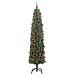 Albero di Natale artificiale con 300 LED Verde 240 cm - Foto miniatura 3