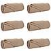 Coperte da Pile 6 pcs Cammello 350 x 270 cm Panno - Foto miniatura 1