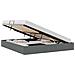 Letto con Contenitore Grigio Scuro 193 x 203 cm Tessuto - Foto miniatura 3