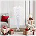 Albero di Natale artificiale Bianco 120 cm PVC e Acciaio - Foto miniatura 2