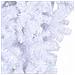 Albero di Natale artificiale Bianco 120 cm PVC e Acciaio - Foto miniatura 6