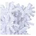 Albero di Natale artificiale Bianco 120 cm PVC e Acciaio - Foto miniatura 7
