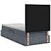Letto con contenitore e materasso Grigio Scuro 90 x 200 cm - Foto miniatura 9