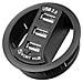 IUSB2-HUB60S - Hub USB 2.0 3 porte In-Desk diametro 6 cm - Foto miniatura 1