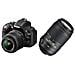 D5200 Kit AF-S DX 18-55 VR + 55-300 VR + SD 8 GB Sensore CMOS Formato DX 24.1 Mpx Display 3" Filmati Full HD Wi-Fi Ready  - Foto miniatura 1