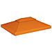 Telo di Ricambio per Gazebo 310g /m² Arancione 3x4m - Foto miniatura 3