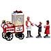 Venditore Di Popcorn - Popcorn Seller, Set Da 4 - Foto miniatura 3