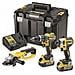 Dck383p2t 18v Xr 3x5.0ah Kit Trapano+avvitatore+smerigliatrice 2 Batterie 1 Caricabatterie - Foto miniatura 1