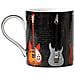 Guitars Rock And Roll Music - Tazza In Porcellana, In Confezione Regalo - Foto miniatura 1