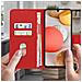 Custodia Per Samsung Galaxy A42 Copertina Portacarte Funzione Supporto - Foto miniatura 3