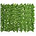 Paravento da Balcone con Foglie Verdi 500x100 cm - Foto miniatura 2