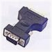 MONBG HD15 DVI-I 24+5Pin Nero cavo di interfaccia e adattatore - Foto miniatura 2