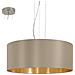 MASERLO Interno E27 Oro, Grigio talpa illuminazione da soffitto - Foto miniatura 1