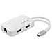 Usb-c To 3-port Usb 3.0 Gigabit Ethernet Hub In - Foto miniatura 3