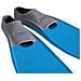 Long Blade Rubber Fins 35/36 Azzurro - Foto miniatura 3