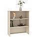 Scaffale Per Credenza Marrone Miele 85x35x100 Cm Legno Di Pino - Foto miniatura 4