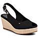 Scarpa Donna Iconic Elba Sling Back Zeppa Black Iconic Elba Espadrillas Con Zeppa 37 Black - Foto miniatura 1