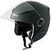 Casco Jet Visiera Lunga Scooter Moto Quad Omologato Ece 22 05 Nero Opaco L - Foto miniatura 4