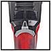 GP-LB 18/200 Li GK-Solo soffiatore di foglie cordless 200 km /h Nero, Rosso - Foto miniatura 9