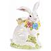 Vaso Porta Piante E Fiori A Forma Di Coniglietto Decorativo In Ceramica Idea Regalo 25,5 Cm - Foto miniatura 1