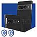 Kit 4 Pellicole Fotocamera Google Pixel 7 Pro Vetro Ibrido 7h Trasparenti - Foto miniatura 3