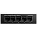 Switch SW5000M Gigabit in Metallo a 5 Porte Colore Nero - Foto miniatura 2