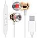 Auricolari Cablati Usb-c In-ear Microfono E Tasti Bianco - Foto miniatura 1