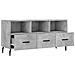 Mobile Porta Tv Grigio Cemento 102x36x50 Cm Legno Multistrato - Foto miniatura 6