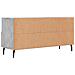 Mobile Porta Tv Grigio Cemento 102x36x50 Cm Legno Multistrato - Foto miniatura 8