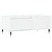 Tavolino Da Salotto Bianco 90x50x36,5 Cm In Legno Multistrato - Foto miniatura 2