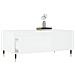 Tavolino Da Salotto Bianco 90x50x36,5 Cm In Legno Multistrato - Foto miniatura 3