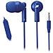 MHINEARB cuffia e auricolare Cablato In-ear MUSICA Blu - Foto miniatura 2