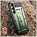 Cover Completa Per Samsung Galaxy S24 Antishock Con Cavalletto, Verde Kaki - Foto miniatura 3