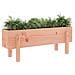 Fioriera Rialzata Giardino 101x30x38 Cm Legno Massello Douglas - Foto miniatura 2