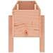 Fioriera Rialzata Giardino 101x30x38 Cm Legno Massello Douglas - Foto miniatura 4
