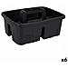 Contenitore Per Sistemare Gli Attrezzi Dem Brico Vassoio Nero 38,5 X 29,5, X 17 Cm (6 Unità) - Foto miniatura 1